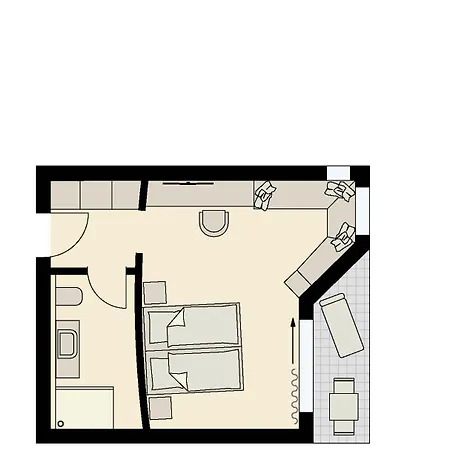 מלון Appartementhotel Roehrenbach אימנשטאדט אם בודנזה